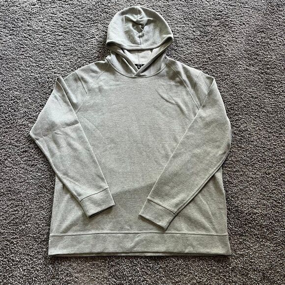 Public Rec Other - Public Rec Waffle Knit Hoodie Sweatshirt Pullover Heather Grey Mens XL